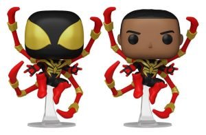 FUNKO POP MARVEL SPIDER-MAN COMICS MILES MORALES IRON SPIDER W CHASE ALEATORIO - DSP0000026463