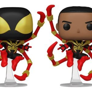FUNKO POP MARVEL SPIDER-MAN COMICS MILES MORALES IRON SPIDER W CHASE ALEATORIO - DSP0000026463