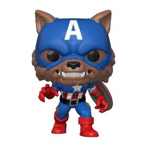 FUNKO POP MARVEL CAPITAN AMERICA CAPWOLF EDICION LIMITADA EXCLUSIVA 55506 - MGS0000011726