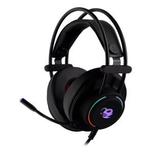AURICULARES CON MICROFONO DEEP GAMING DEEPLIGHTING GAMING LED JACK - DG-AUR-01