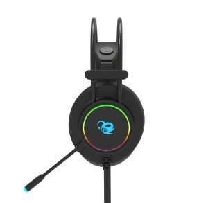 AURICULARES CON MICROFONO DEEP GAMING DEEPLIGHTING GAMING LED JACK - DG-AUR-01 - Imagen 2