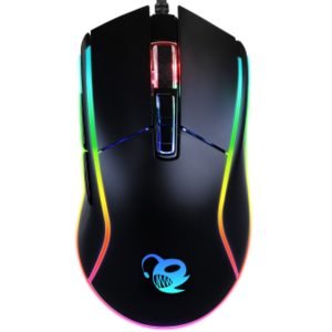 DEEP GAMING DEEP DARTH DPI AJUSTABLE USB RGB 6400DPI - DG-MOU019-RGB