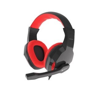 AURICULARES GAMING GENESIS ARGON 110 MINI JACK ROJOS - DSP0000001538