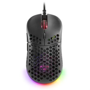OPTICO USB 7 BOTONES 12800PPP RGB NEGRO - DSP0000008720