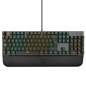 Teclado mecanico Phoenix MK1 Elite Full RGB configurable Switches brown USB con reposamuñecas - DSP0000011583