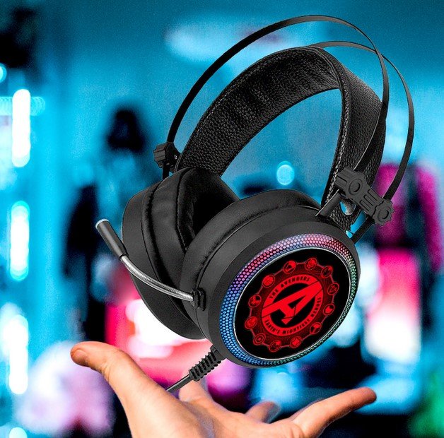 AURICULARES GAMING ERT GROUP AVENGERS MARVEL MODELO 1 - DSP0000012415 - Imagen 2