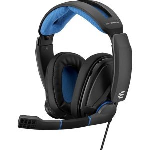 AURICULARES GAMING EPOS SENNHEISER GSP 300 JACK 3.5MM MICROFONO NEGRO Y AZUL - DSP0000012557