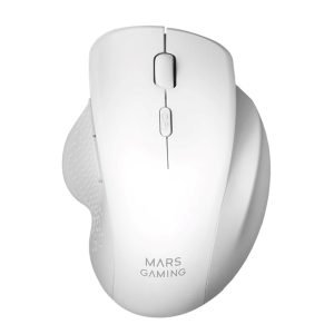 MARS GAMING MMWERGO OPTICO WIRELESS INALAMBRICO 6 BOTONES 3200PPP BLANCO - DSP0000014779