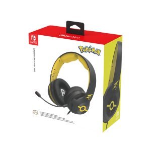 AURICULARES MICRO GAMING HORI PRO PIKACHU COOL BLACK SUPRAURAL 40MM JACK 3.5MM CANCELACION DE RUIDO - DSP0000017652 - Imagen 4