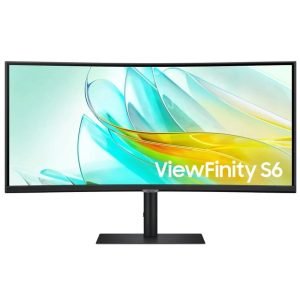 MONITOR SAMSUNG 34" VIEWFINITY LS34C652UAUXEN WQHD CURVO - DSP0000028594