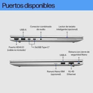 PORTATIL HP PROBOOK 460 G11 ULTRA 7-155U 16GB SSD 512GB 16" - DSP0000029595 - Imagen 8