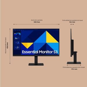 MONITOR SAMSUNG LS24D304GAUXEN 24" FHD 100HZ - DSP0000030873 - Imagen 4
