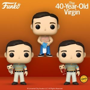 CAJA SORPRESA FUNKO CINE VIRGEN A LOS 40 ANDY EN SUS TRES VARIANTES - MGS0000002795