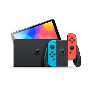 CONSOLA NINTENDO SWITCH OLED MANDO COLOR AZUL NEON ROJO NEON - MGS0000004010