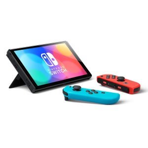 CONSOLA NINTENDO SWITCH OLED MANDO COLOR AZUL NEON ROJO NEON - MGS0000004010 - Imagen 3
