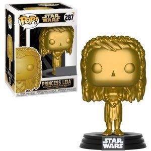 FUNKO POP STAR WARS PRINCESA LEIA DORADA EDICION ESPECIAL EXCLUSIVO 43017 - MGS0000004644