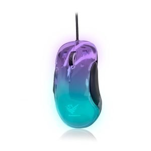 Phoenix Banshee Hasta 10000 DPI, Click HUANO, Carcasa RGB Transparente, Botones Configurables