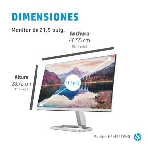 MONITOR HP M22F 21.5" FHD 5MS VGA HDMI 1920X1080 CABLE HDMI INCLUIDO - MGS0000007557 - Imagen 6