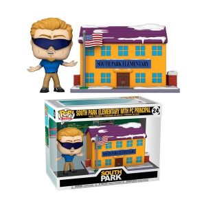 FUNKO POP TOWN SOUTH PARK ELEMENTARY CON PC PRINCIPAL 51632 - MGS0000007956