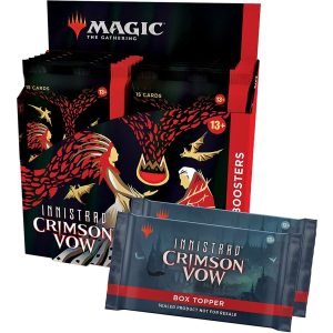 JUEGO DE CARTAS WIZARDS OF THE COAST COLLECTOR BOOSTER DISPLAY (12 MAZOS) INNISTRAD CRIMSON VOW CARTAS MAGIC INGLÉS - MGS0000008321