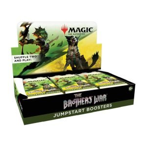 CAJA DE CARTAS WIZARDS OF THE COAST MAGIC THE GATHERING THEME BOOSTER BROTHERS WAR 18 UNIDADES INGLÉS - MGS0000014102