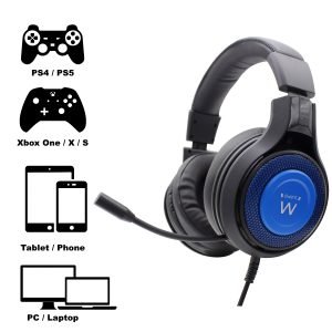 AURICULARES PARA GAMING EWENT PL3322 CON MICROFONO PC & CONSOLA - MGS0000014244 - Imagen 3