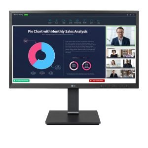 MONITOR LED IPS LG 24BP750C 23.8" FHD 5MS HDMI DISPLAYPORT USB-C ALTAVOCES REG. ALTURA CAM - MGS0000015499