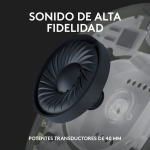 AURICULARES CON MICROFONO LOGITECH G435 GAMING WIRELESS INALAMBRICO BLANCO - MGS0000015730 - Imagen 6