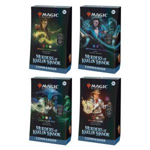 JUEGO DE CARTAS MAGIC THE GATERING MAZOS COMMANDER MURDERS AT KARLOV MANOR 4 MAZOS INGLÉS - MGS0000019929