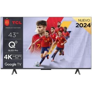 TV TCL 43" QLED 4K UHD 43C655 GOOGLE TV - MGS0000022336