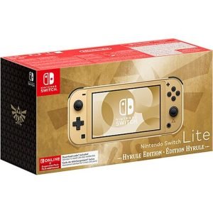 CONSOLA NINTENDO SWITCH LITE EDICION HYRULE + 12 MESES ONLINE - MGS0000023517