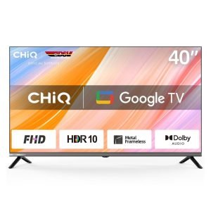 TV CHIQ 40" LED L40M9V FHD GOOGLE TV TV HDMI USB SMART TV CHASIS METALICO - MGS0000024715 - Imagen 3