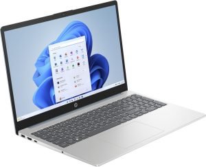 Portátil HP 15-fc0123ns 15.6" Ryzen 5-7520U 16GB SSD 512GB W11 Plata natural - MGS0000025342