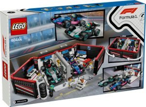 LEGO CITY FORMULA 1 GARAJE CON COCHE MERCEDES-AMG Y ALPINE - MGS0000026651