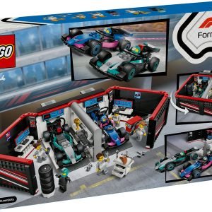 LEGO CITY FORMULA 1 GARAJE CON COCHE MERCEDES-AMG Y ALPINE - MGS0000026651