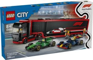 LEGO CITY FORMULA 1 CAMIÓN CON COCHES DE F1 RB20 Y AMR24 - MGS0000026652