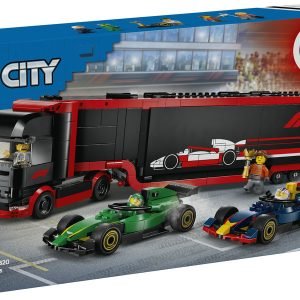 LEGO CITY FORMULA 1 CAMIÓN CON COCHES DE F1 RB20 Y AMR24 - MGS0000026652