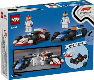 LEGO CITY FORMULA 1 COCHES WILLIAM RACING Y HAAS F1 - MGS0000026654