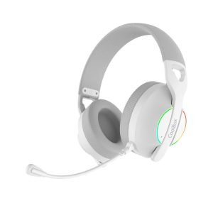 AURICULARES CON MICROFONO COOLBOX WB01 INALAMBRICOS GAMING BLUETOOTH BLANCO - MGS0000027175
