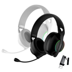 AURICULARES CON MICROFONO COOLBOX WB01 INALAMBRICOS GAMING BLUETOOTH BLANCO - MGS0000027175 - Imagen 3