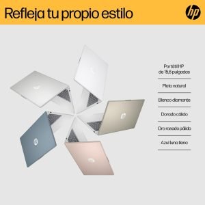 Portátil HP 15-fc0119ns 15.6" Ryzen 5-7520U 8GB SSD 512GB W11 Azul lunar - MGS0000027663 - Imagen 5