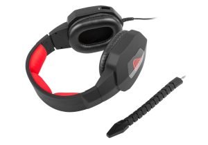 AURICULARES GAMING GENESIS ARGON 400 MINI JACK NEGRO - NSG-0687 - Imagen 2