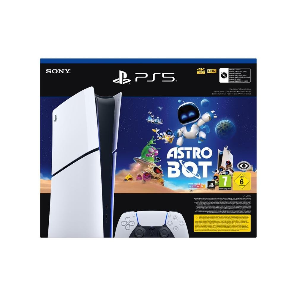 CONSOLA PS5 SONY PLAYSTATION 5 DIGITAL 1TB + ASTRO BOT - MGS0000026541