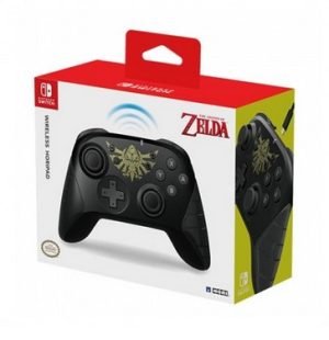GAMEPAD HORI WIRELESS ZELDA NEGRO PARA NINTENDO SWITCH INALAMBRICO - DSP0000014705 - Imagen 4