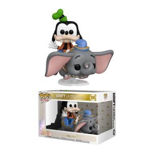 FUNKO POP RIDE SUPDLX DISNEY WORLD 50TH ANIVERSARIO GOOFY VOLANDO CON DUMBO 50571 - MGS0000006961
