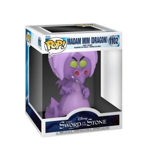 FUNKO POP DISNEY : THE SWORD IN THE STONE MADAM MIM (DRAGON) CON OPCION ALEATORIA CHASE - MGS0000009095