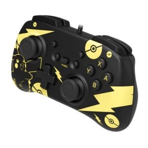 GAMEPAD HORI CONTROLLER MINI PIKACHU BLACK & GOLD PARA NINTENDO SWITCH - DSP0000004444 - Imagen 3