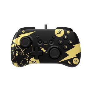 GAMEPAD HORI CONTROLLER MINI PIKACHU BLACK & GOLD PARA NINTENDO SWITCH - DSP0000004444