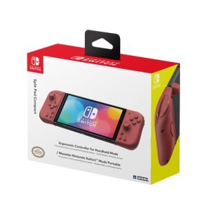 SPLITPAD HORI COMPACT ROJO MELOCOTON PARA NINTENDO SWITCH - DSP0000013194 - Imagen 5