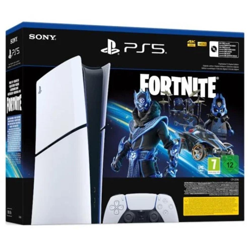 CONSOLA PS5 SONY PLAYSTATION 5 DIGITAL SLIM 1TB CHASIS D + FORTNITE - MGS0000024488